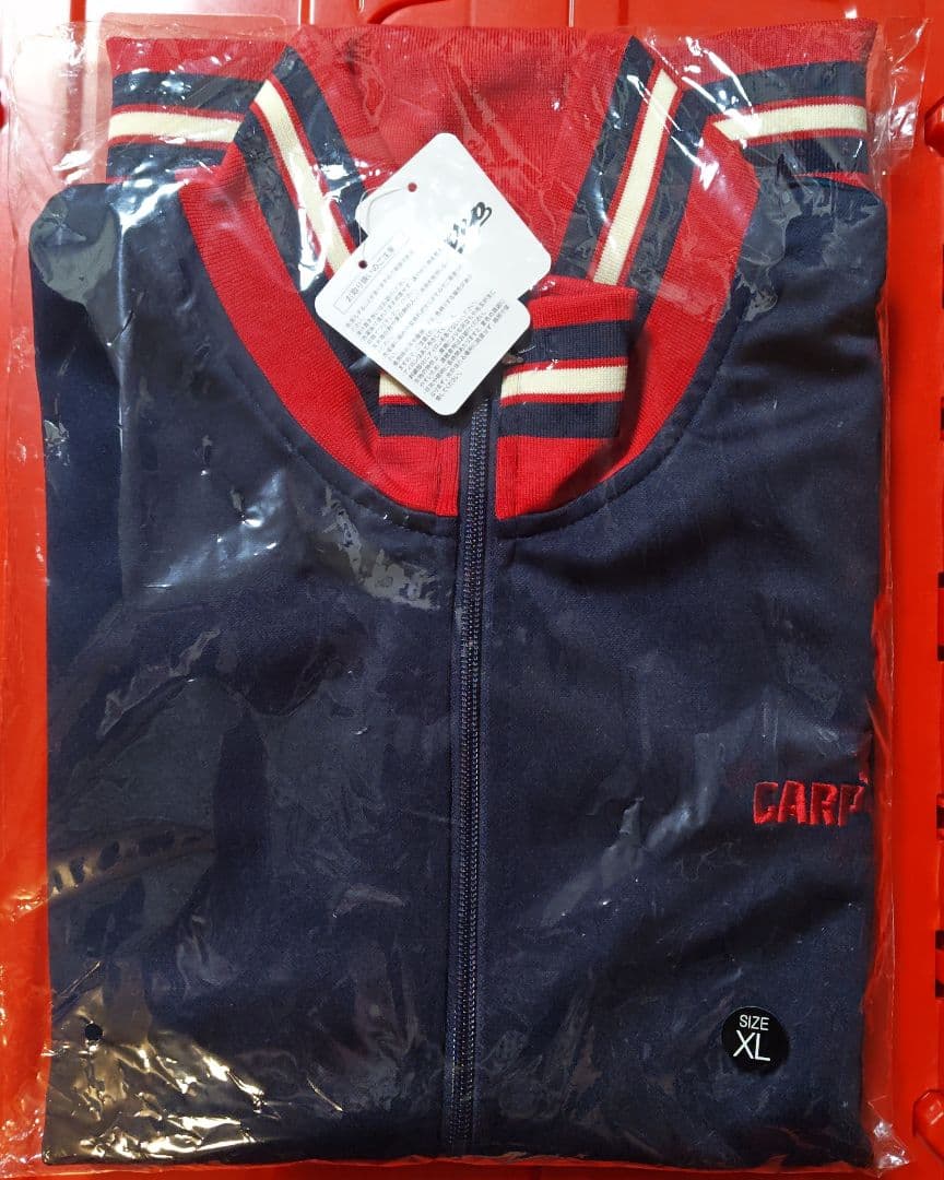 カープトラックジャケット（ネイビー）！O（XL）サイズ！限定新グッズ完売品！