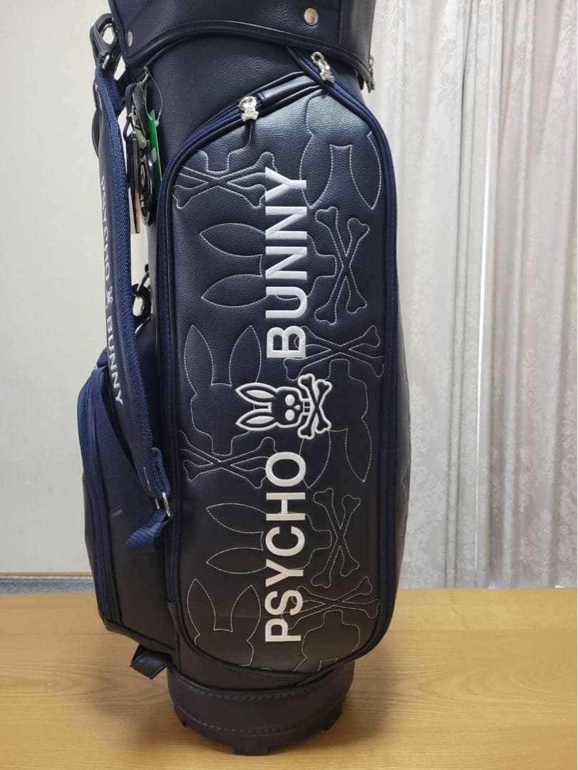 PSYCHO BUNNY ゴルフバッグ ネイビー