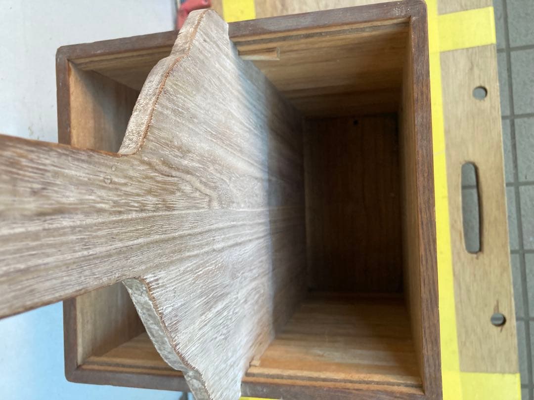 三味線　二丁立て箱