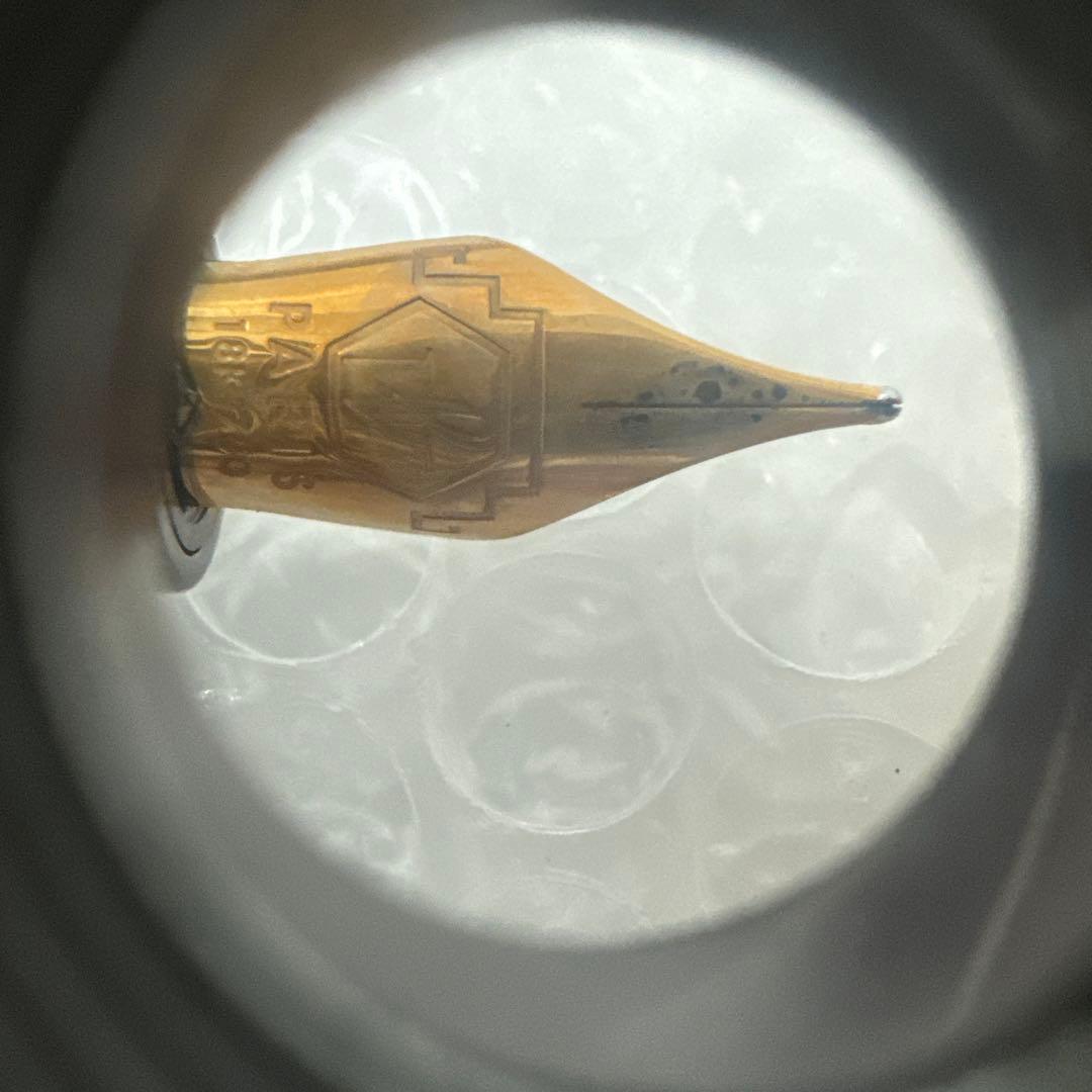 ウォーターマン　チャールストン　万年筆18k刻印