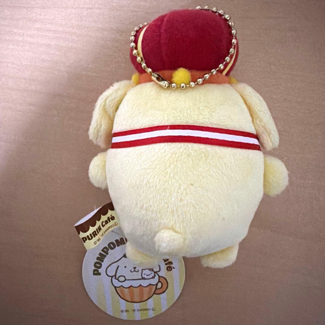 【限定品】ポムポムプリンカフェ　王冠付きマスコット