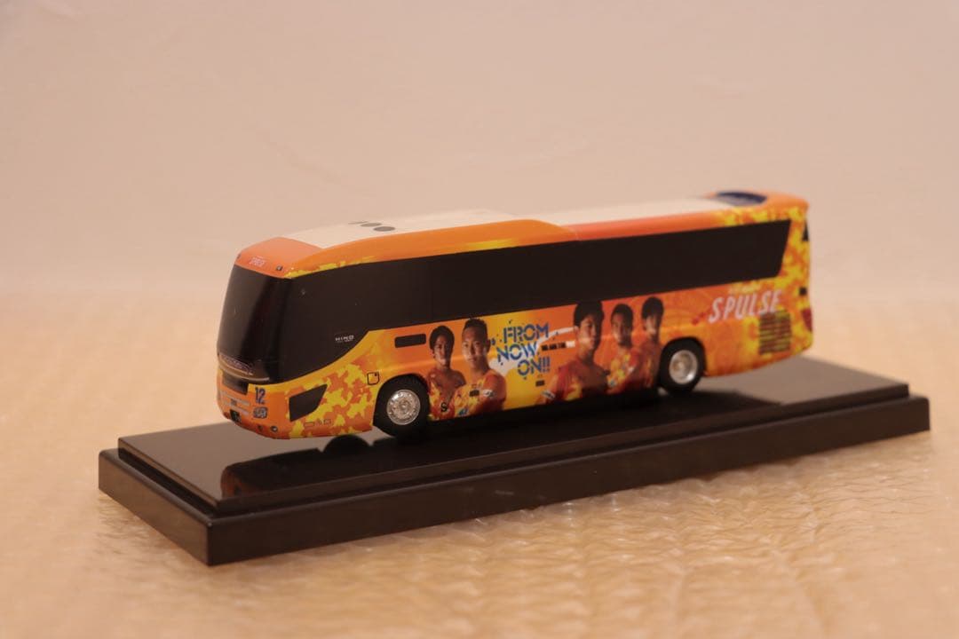 清水エスパルス　非売品　バス模型　しずてつジャストライン　トミカ