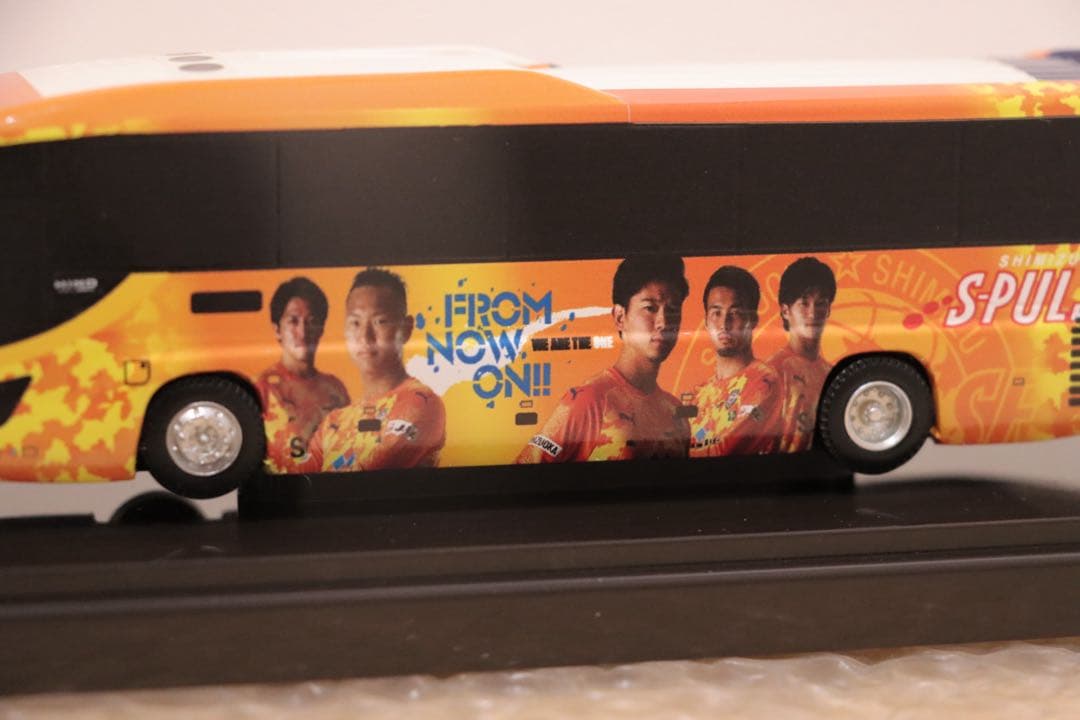 清水エスパルス　非売品　バス模型　しずてつジャストライン　トミカ