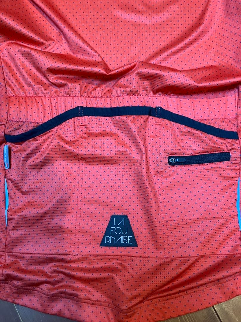 Cafe du cyclisteサイクルジャージ オレンジ M