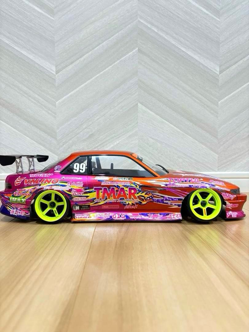 ラジコン　ボディ　シルビア　Ｓ１３　中村直樹