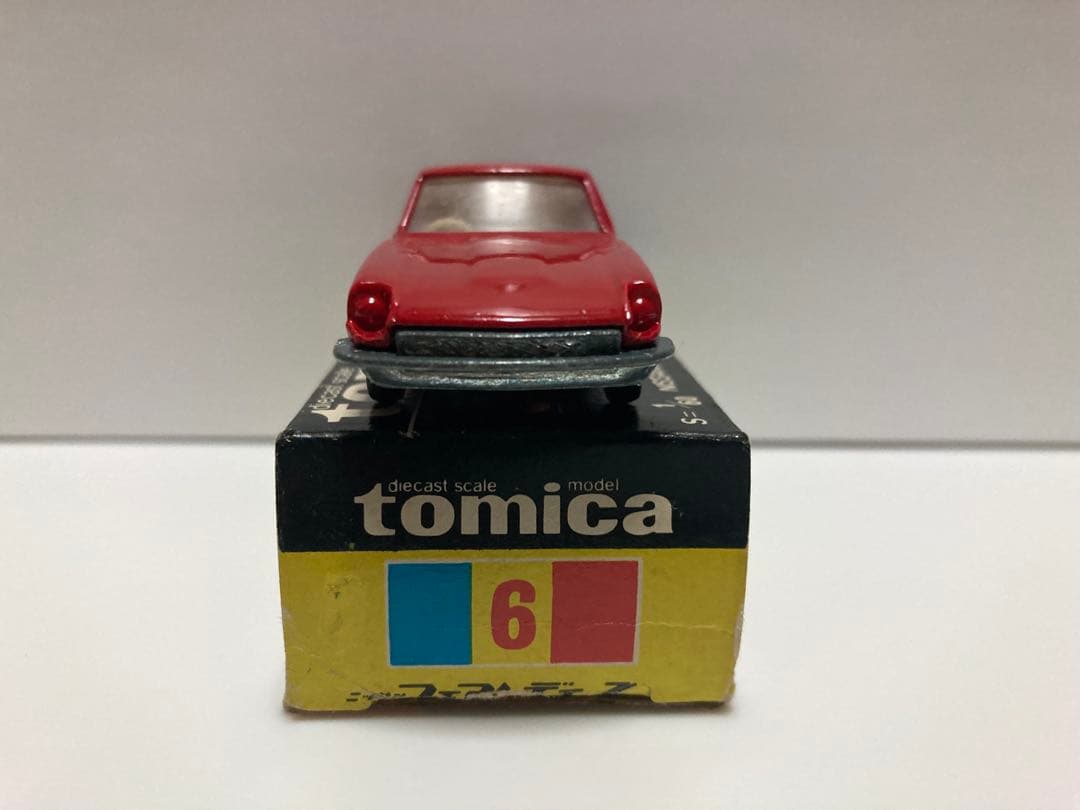 トミカ　日本製　ニッサン　フェアレディZ432 1Aホイール 赤