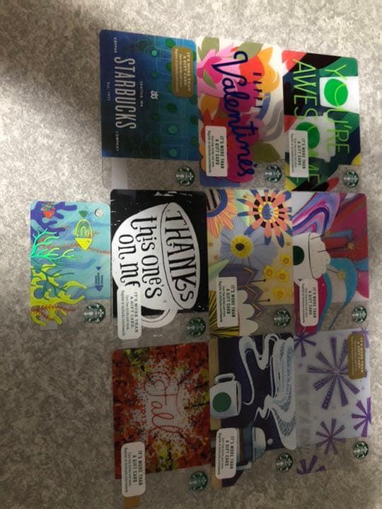 スターバックス　カード　Starbucks card