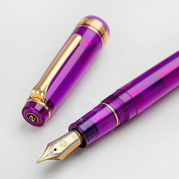 WANCHER×SAILOR 21K万年筆プロフェッショナルギア「枝垂れ藤」極細
