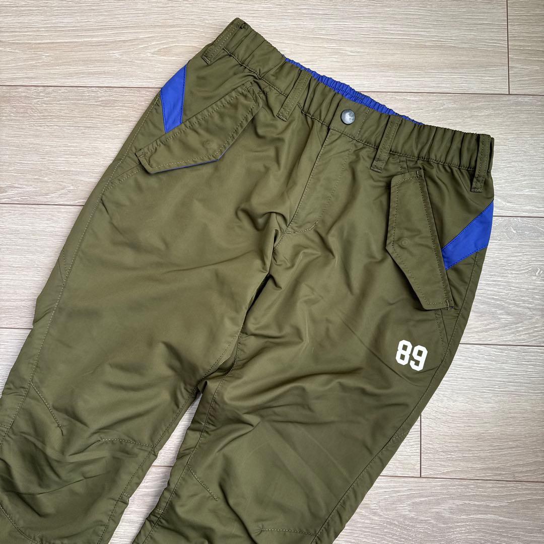 パーリーゲイツPEARLY GATES 蓄熱 保温 防風パンツ カーキ 0(S)