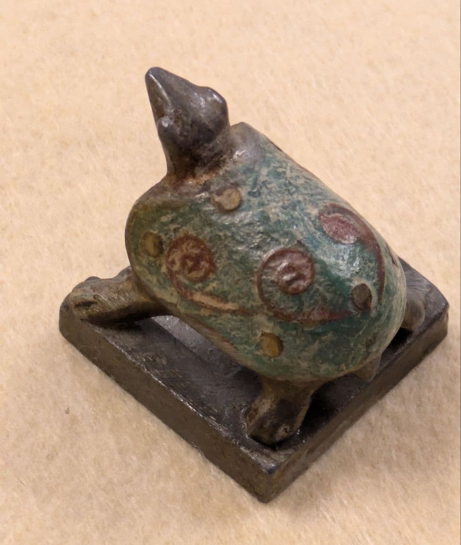骨董 古銅 印· 亀印 ·水鳥印 ·角印 古代の印鑑