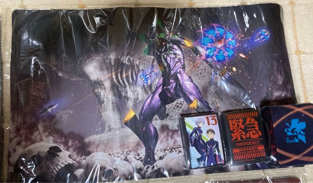 バトスピ エヴァバトラーズセット プレイマット ＆ スリーブ フルコンプセット