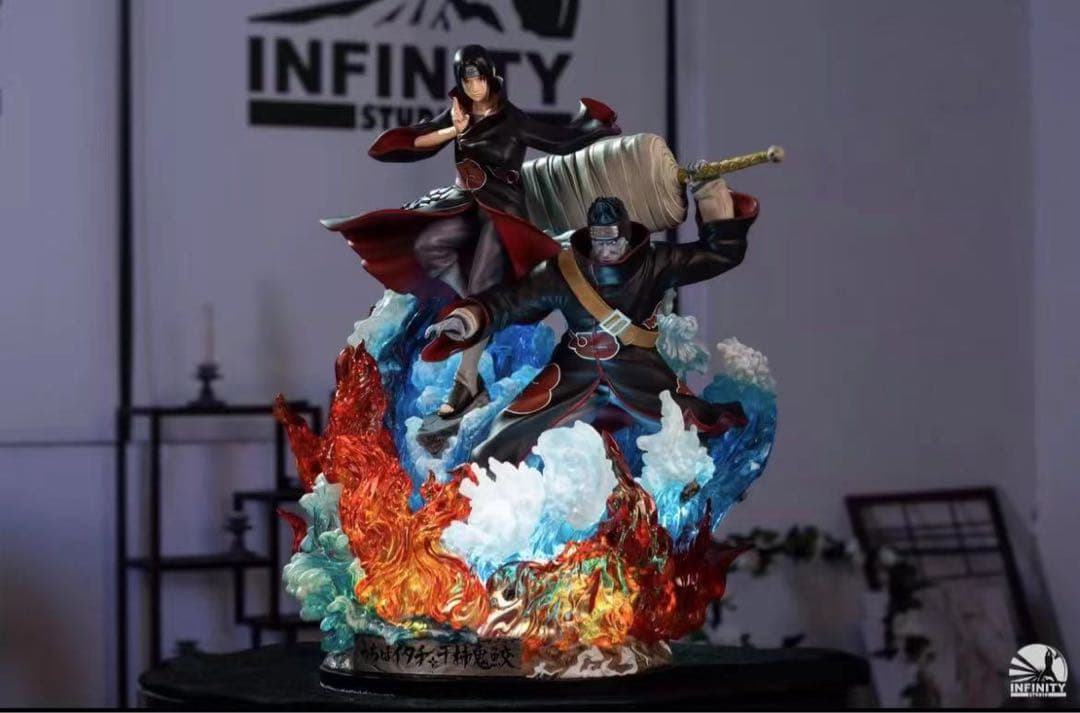 ナルト うちはイタチ 干柿鬼鮫 ガレージキット ガレキ スタ