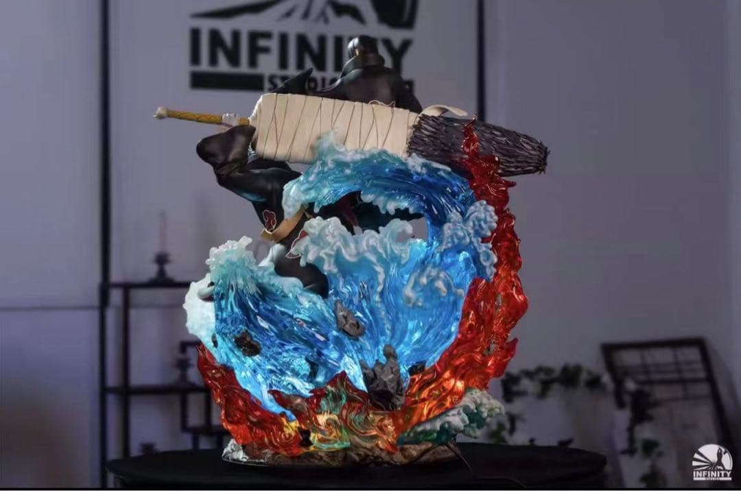 ナルト うちはイタチ 干柿鬼鮫 ガレージキット ガレキ スタ