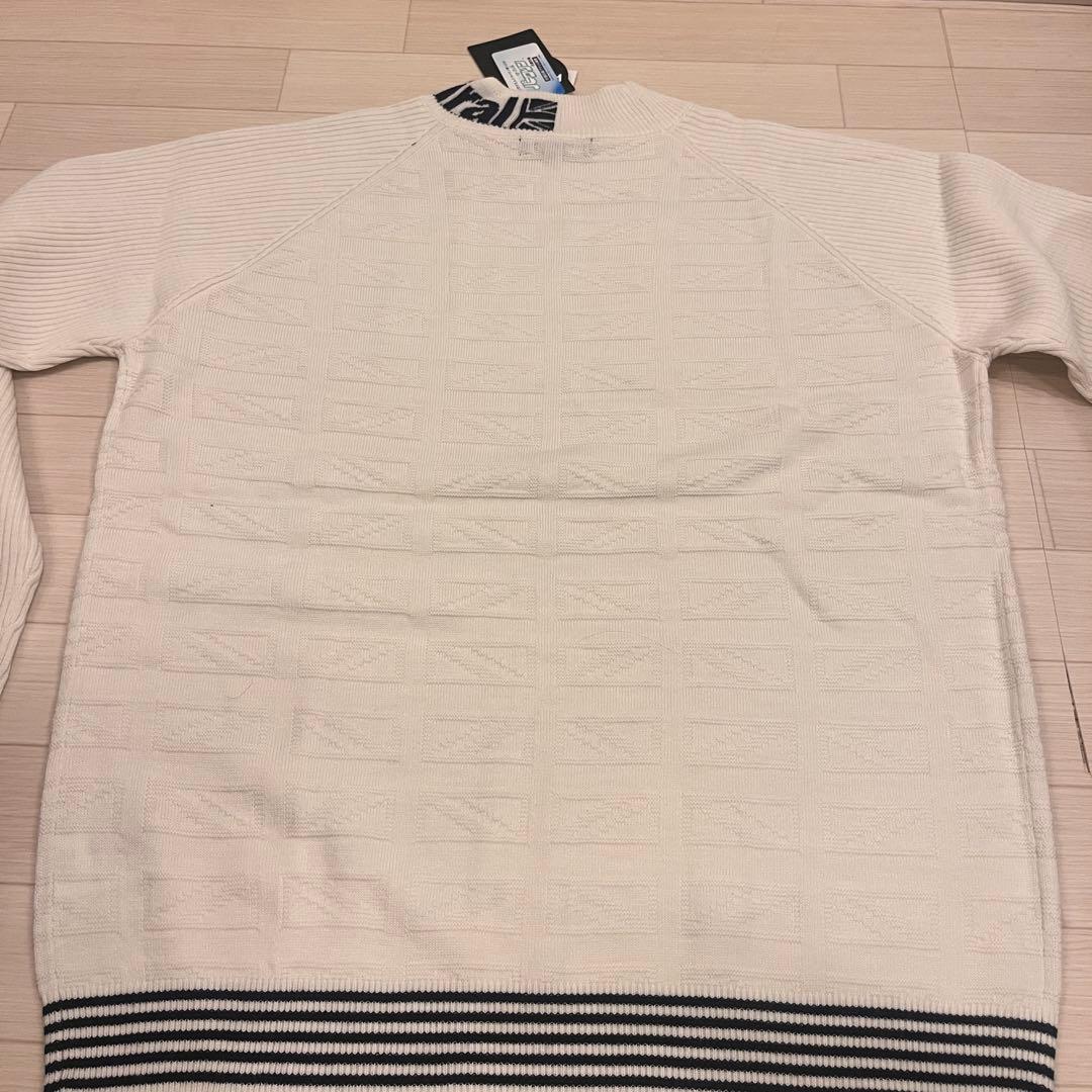 16900円 Admiral モックネックニット XL 白