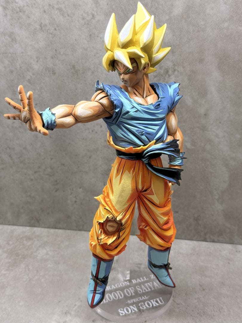 孫悟空 Blood of Saiyans 2Dリペイント カスタム フィギュア