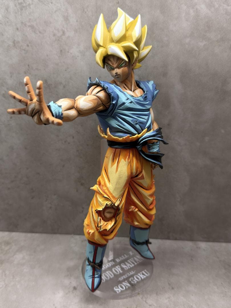 孫悟空 Blood of Saiyans 2Dリペイント カスタム フィギュア