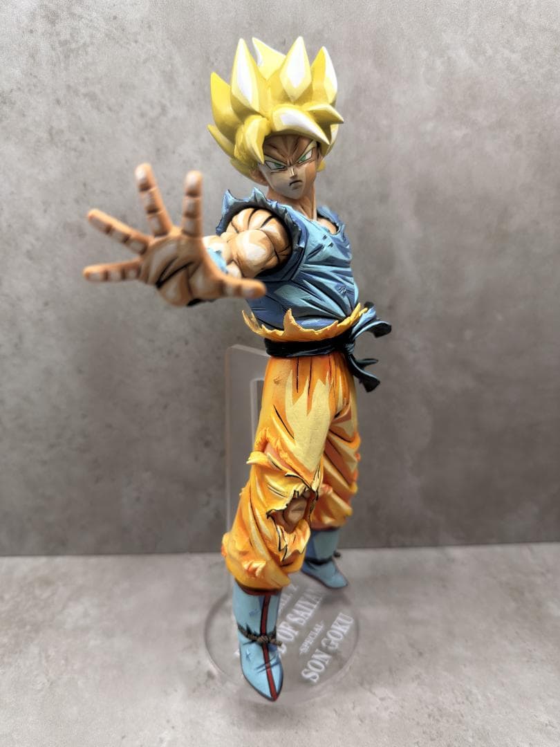 孫悟空 Blood of Saiyans 2Dリペイント カスタム フィギュア