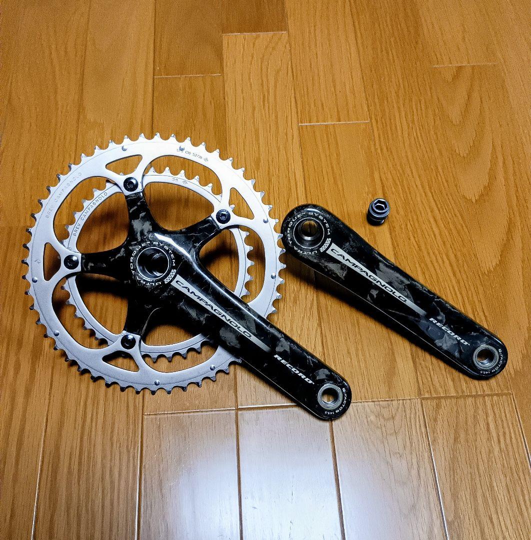 【美品】カンパニョーロ レコード クランク52/39（10速）※匿名配送