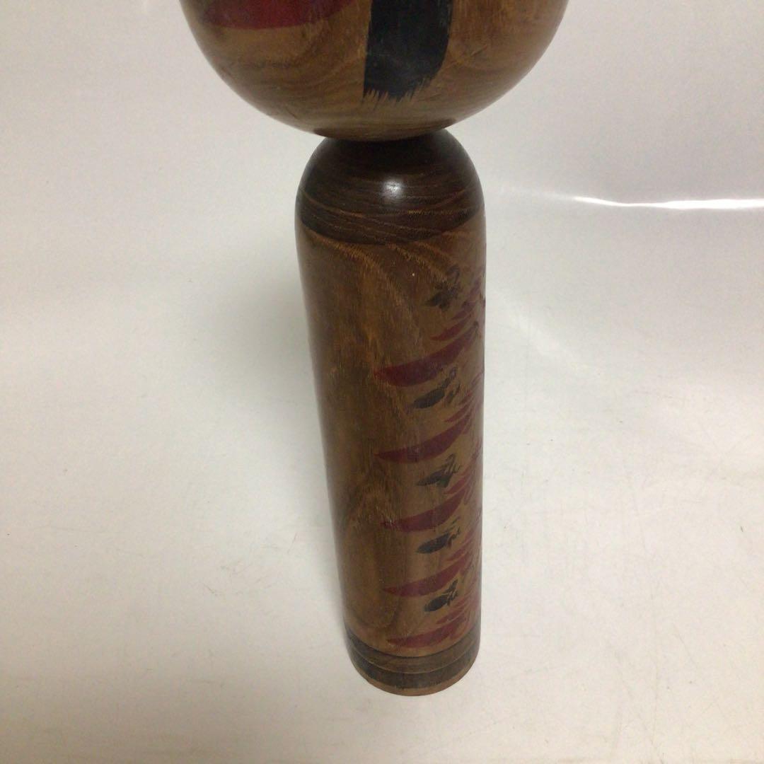 レトロ 木製 伝統工芸 工芸品 大型 こけし 小芥子 置物 オブジェ　伝統的