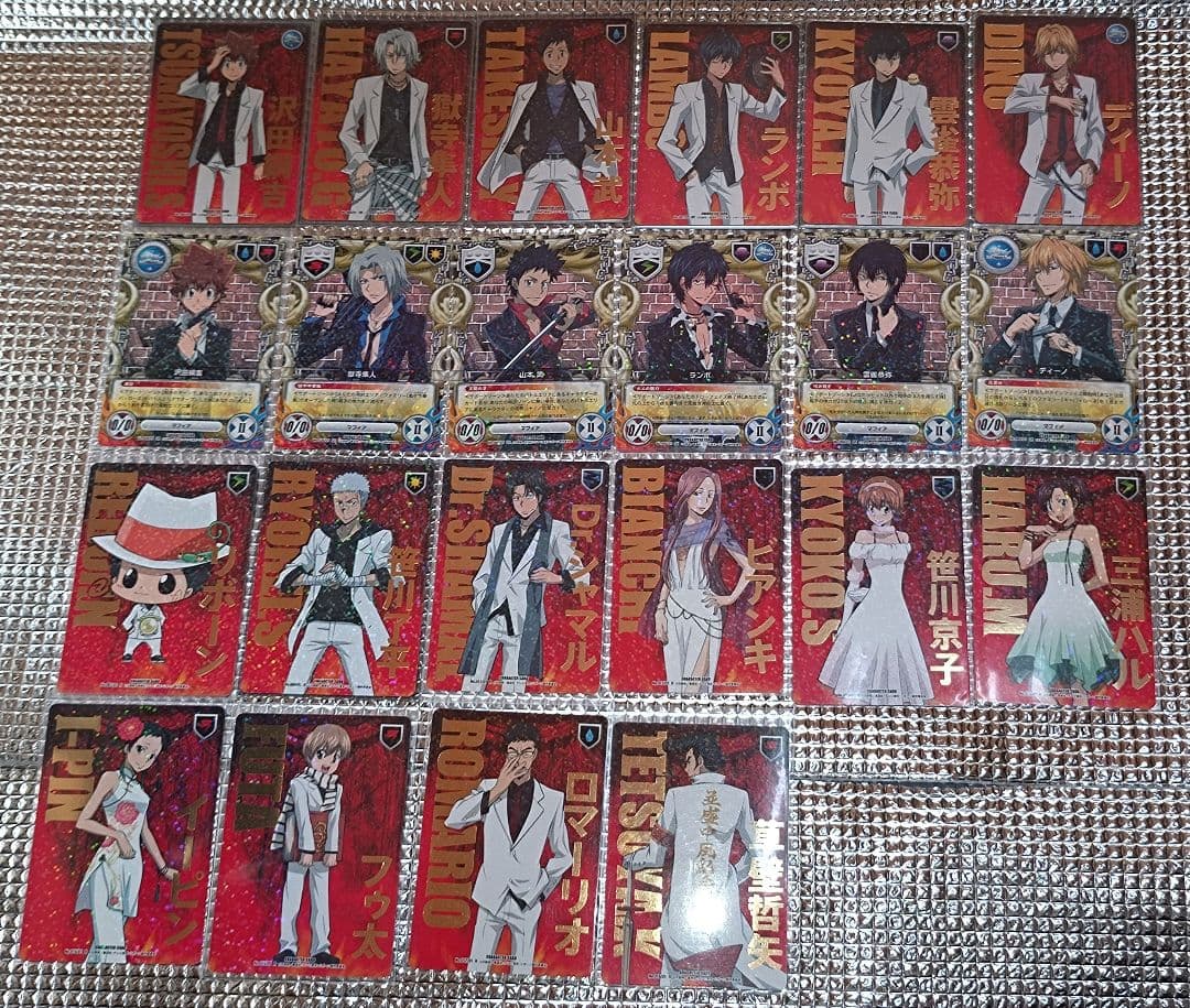 家庭教師ヒットマンREBORN! リボーン CCG1弾 UR SR R Cコンプ