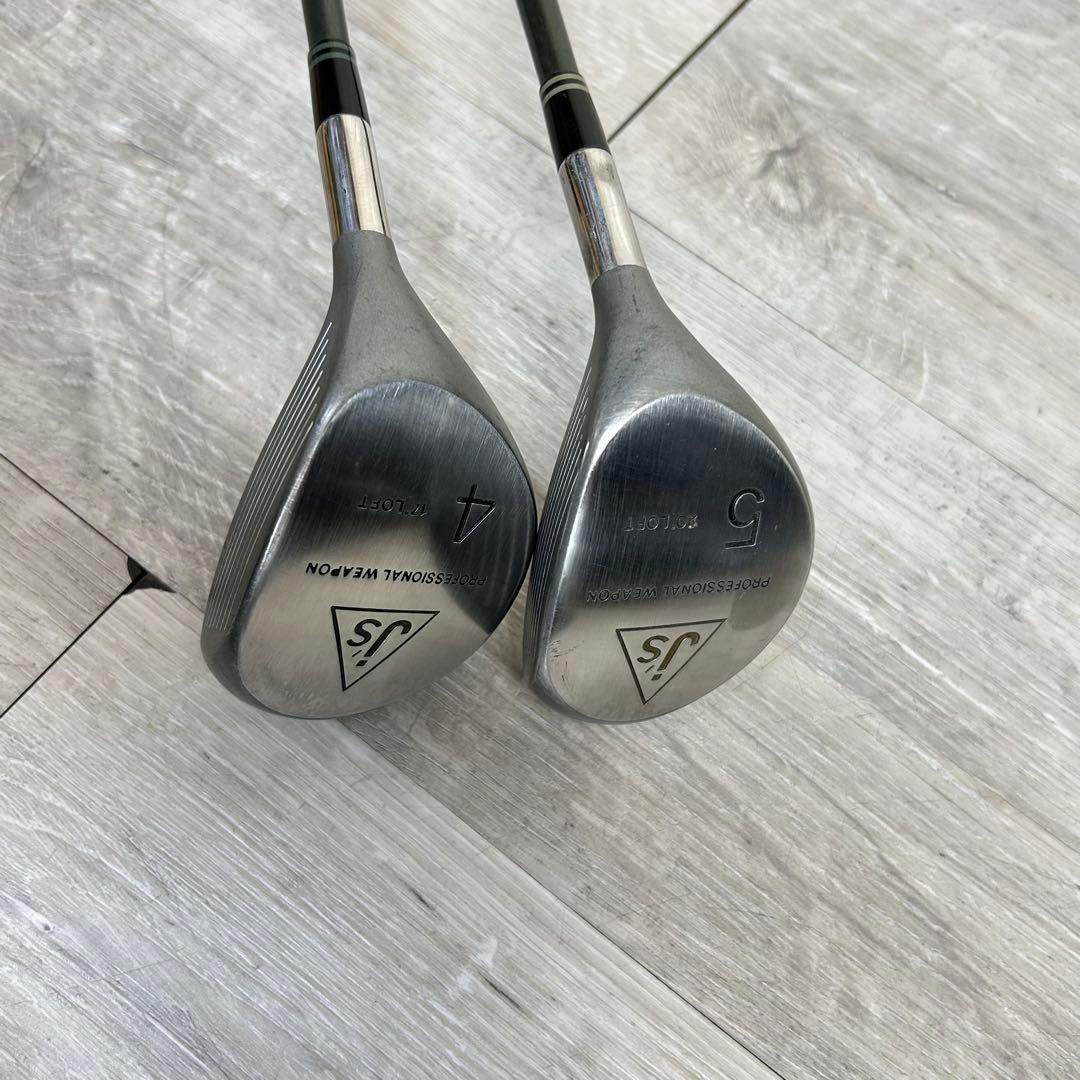 【メンズ右】J\"s プロフェッショナルウェポン 希少1.3.4.5番ウッド