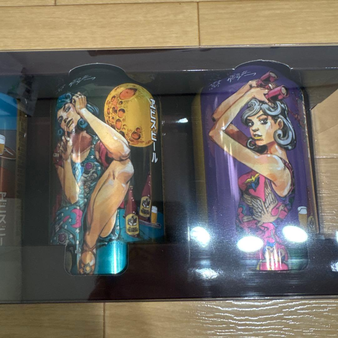 エビス　YEBISU 荒木飛呂彦　複製原画　デザイン缶　ジョジョ