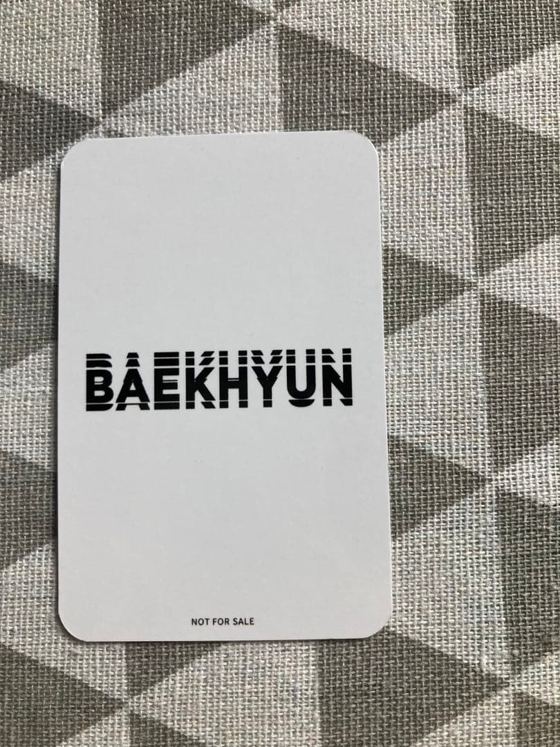 EXO シリアル ベッキョン 当選 BAEKHYUN 日本 トレカ①