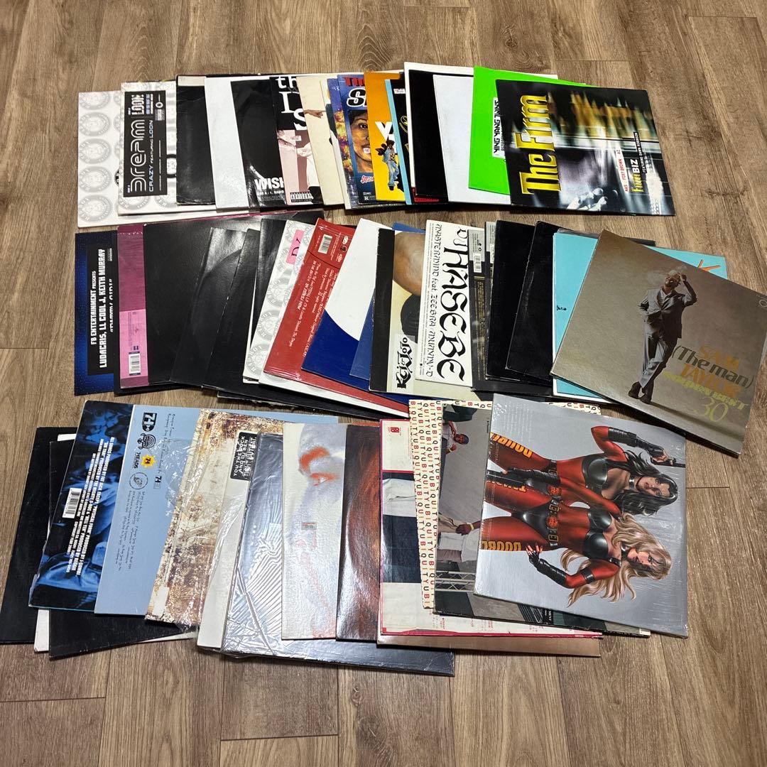 レコード　まとめ売り　HIPHOP R&B オールジャンル　60枚+α