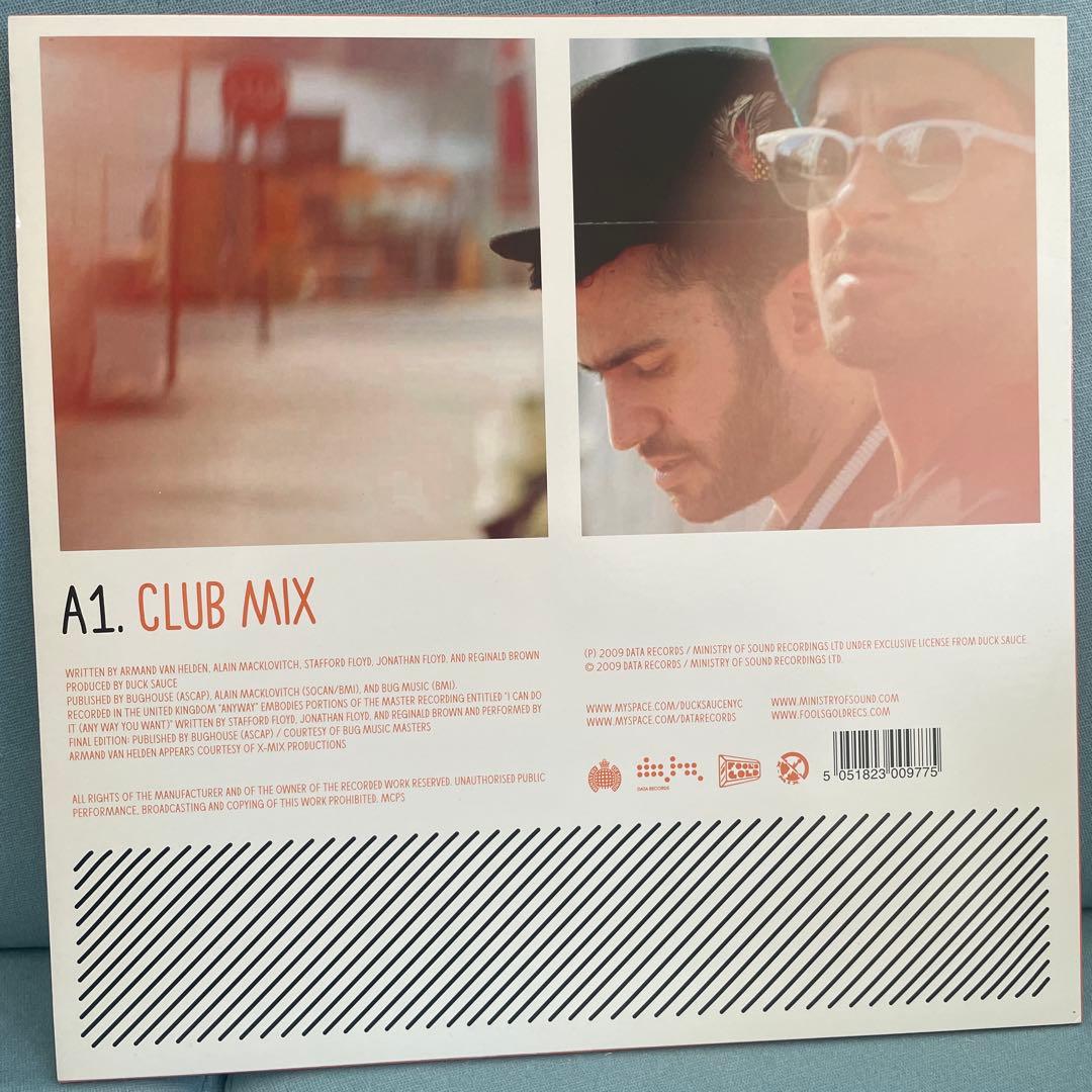 洋楽 ANYWAY/DUCK SAUCE