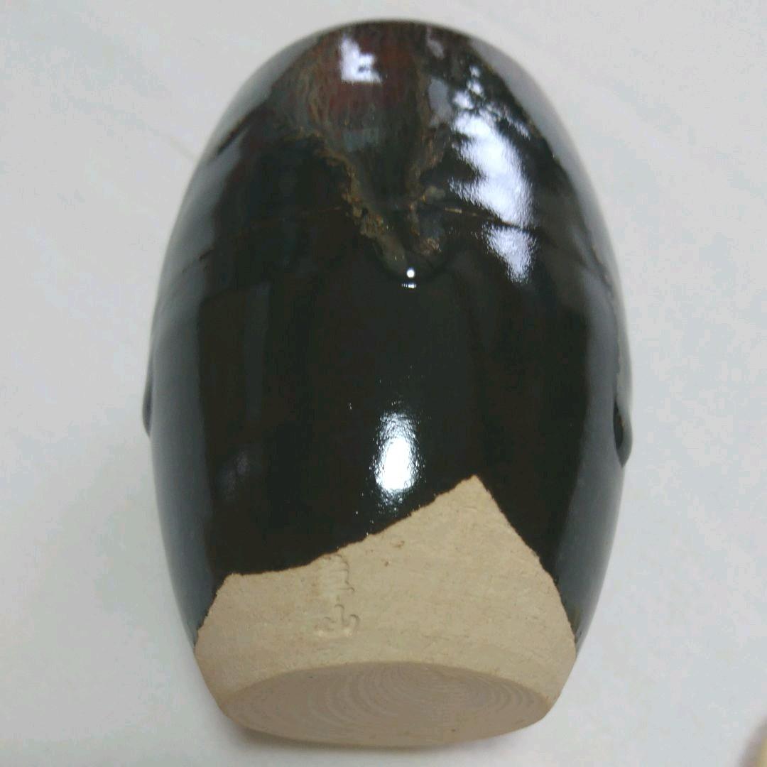 草山作 肩衝茶入れ