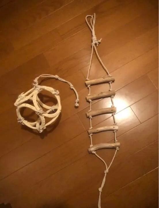 【No22】　ペット　小鳥用　流木　箱庭　とまり木　バードアスレチック