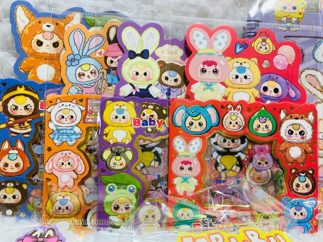 ⑥ 【選べるオマケ付き】カラフルジモモ　シルバーウィング 限定虹色 ZIMOMO