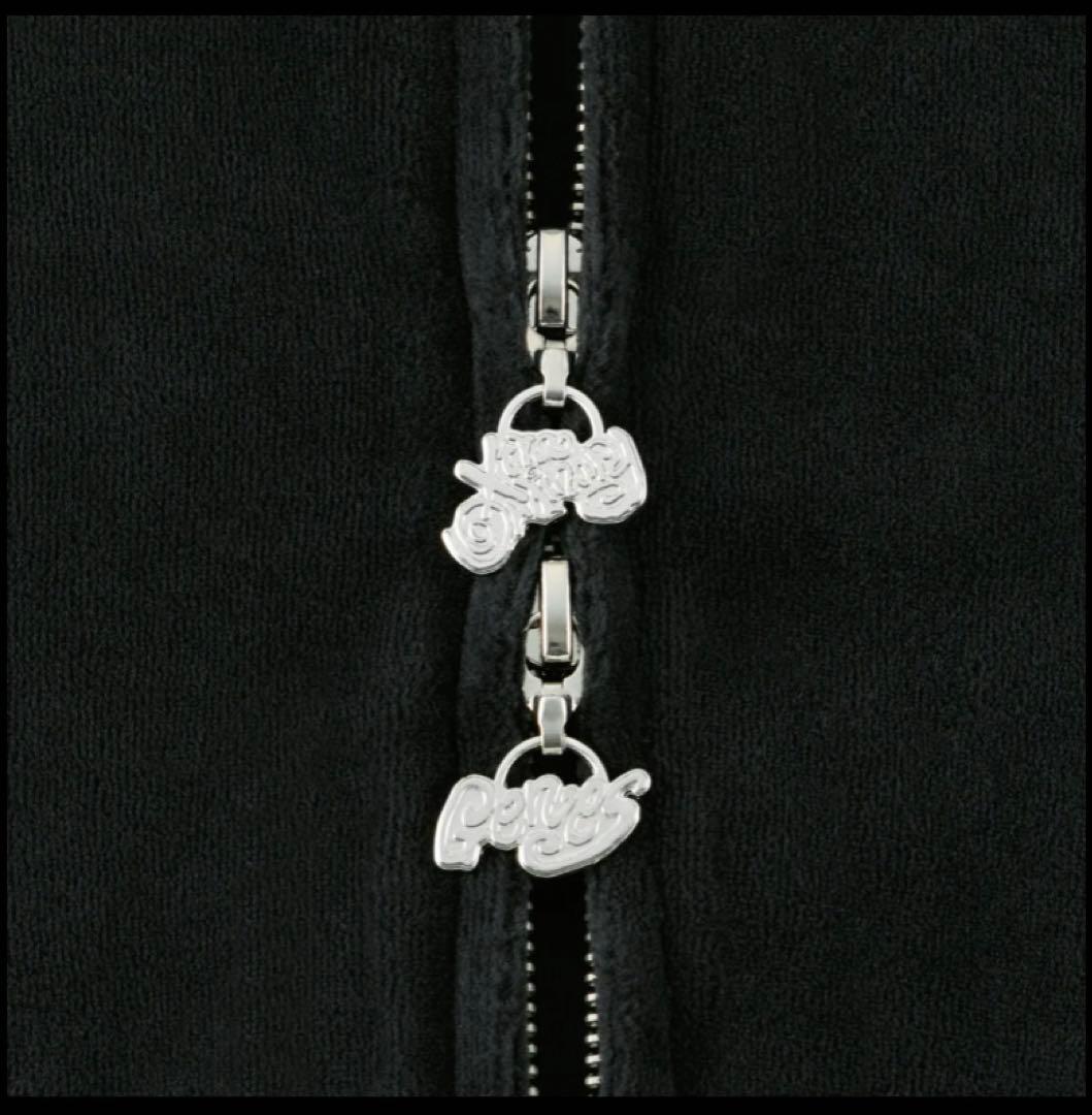 Velour Zip Hoodie Produced by XG【Sサイズ】