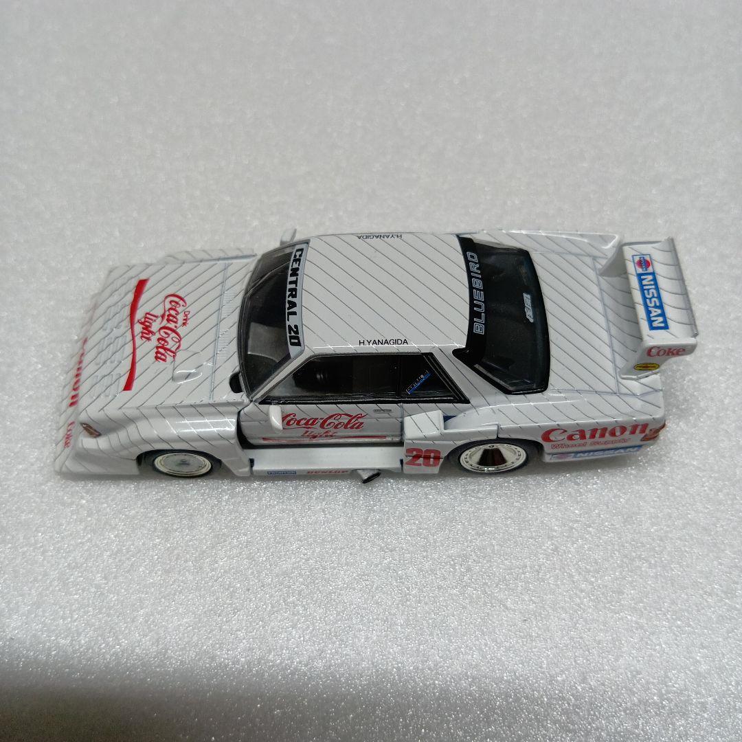 トミーテック 日産 ブルーバード スーパーシルエット ミニカー 1/64