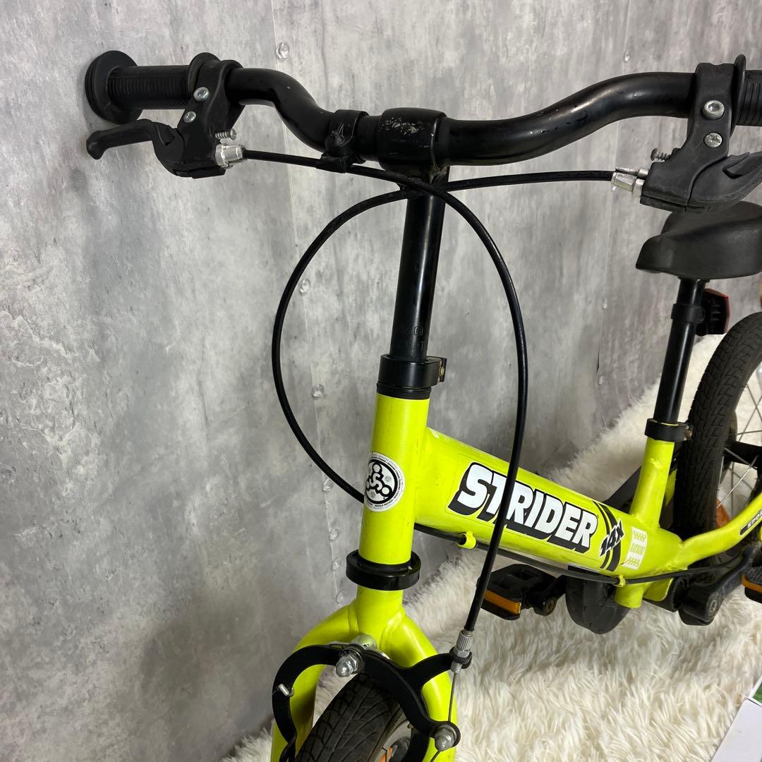 【良品】STRIDER ストライダー 14x イエロー スタンド付