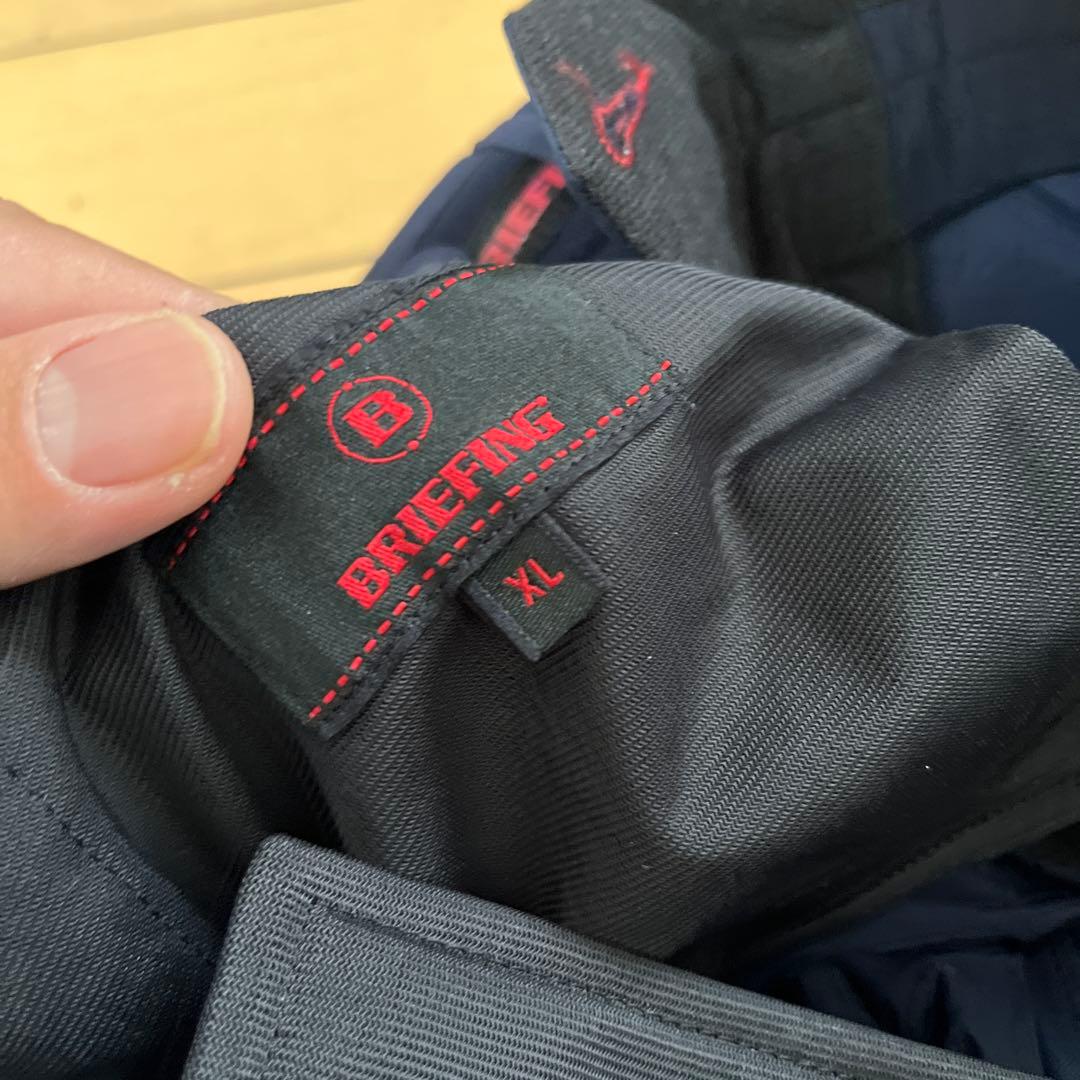 【完売品】BRIEFING ダウンパンツ ブラック　XL ダウン90%