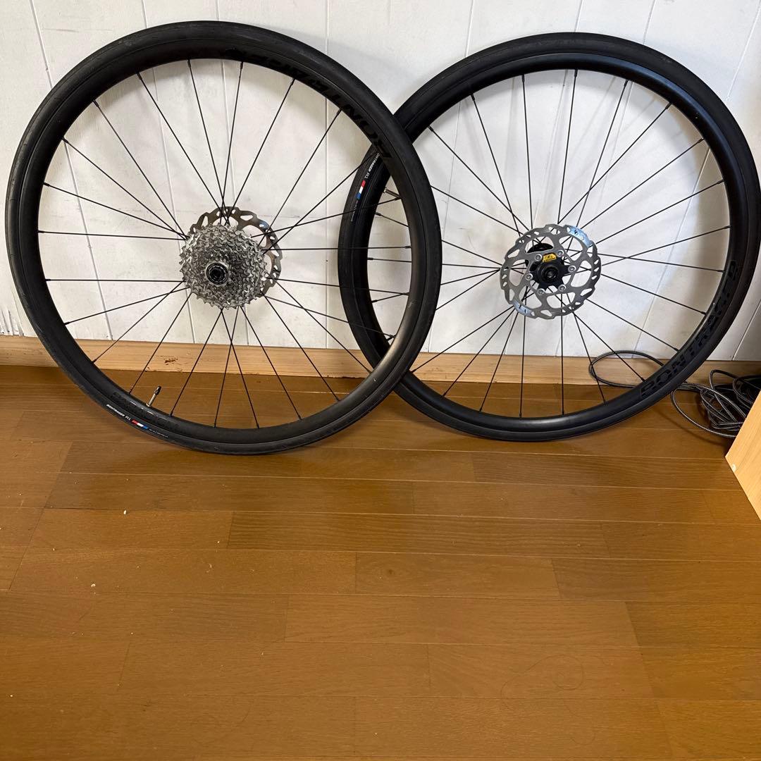 ディスクブレーキ用ホイール2本セットボントレガーアルミホイール