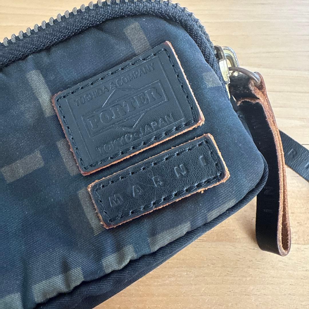 【美品】MARNI(マルニ) × PORTER(ポーター) ペンケース　ポーチ