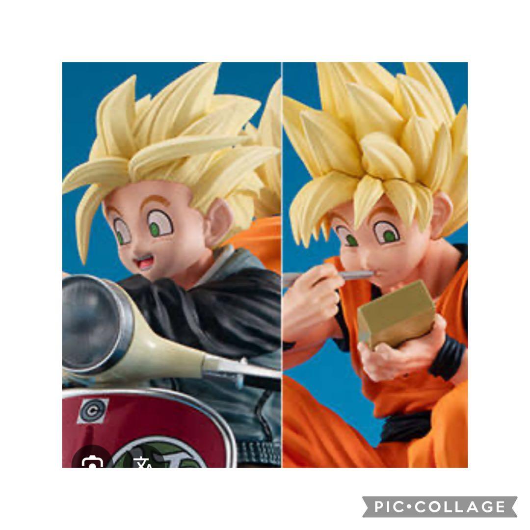 【輸送箱未開封】デスクトップリアルマッコイ　悟空　悟飯　2体セット