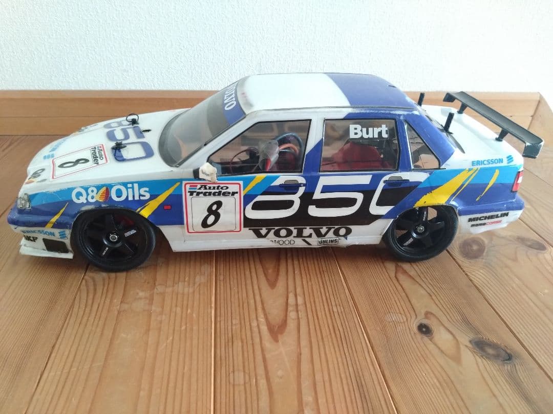 555 　ボディ　VOLVO　ボルボ　850　TA02 シャーシ セット