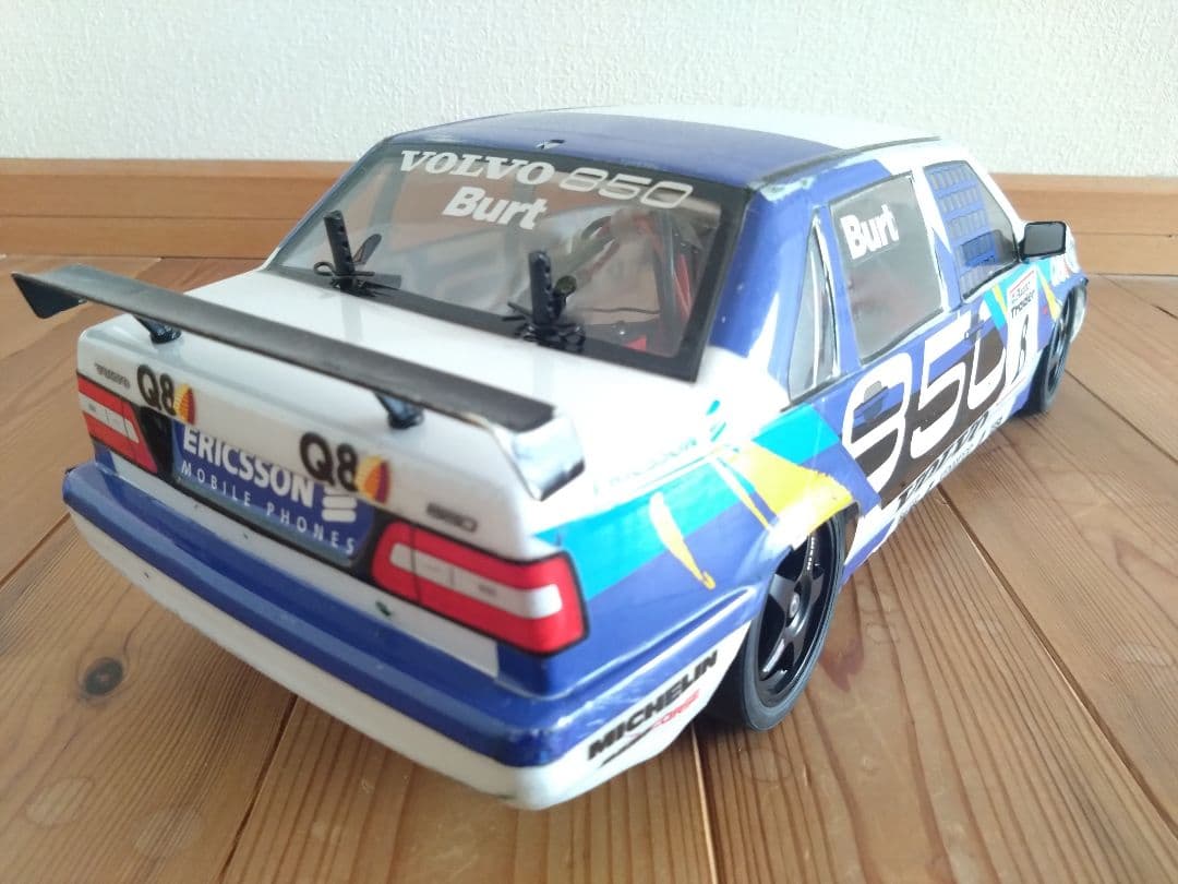 555 　ボディ　VOLVO　ボルボ　850　TA02 シャーシ セット