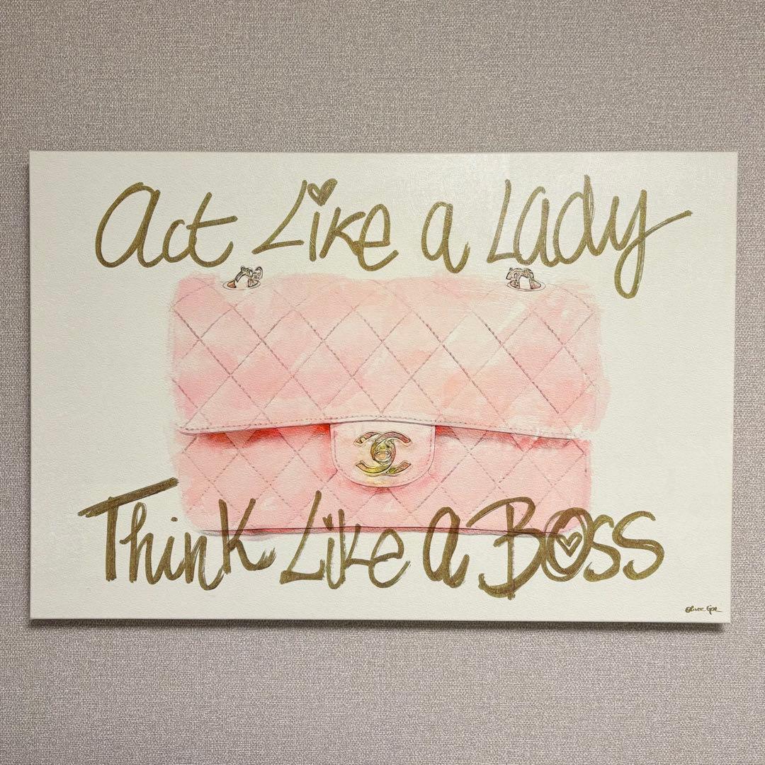 【Oliver Gal】CHANEL Like a Lady Boss 絵画