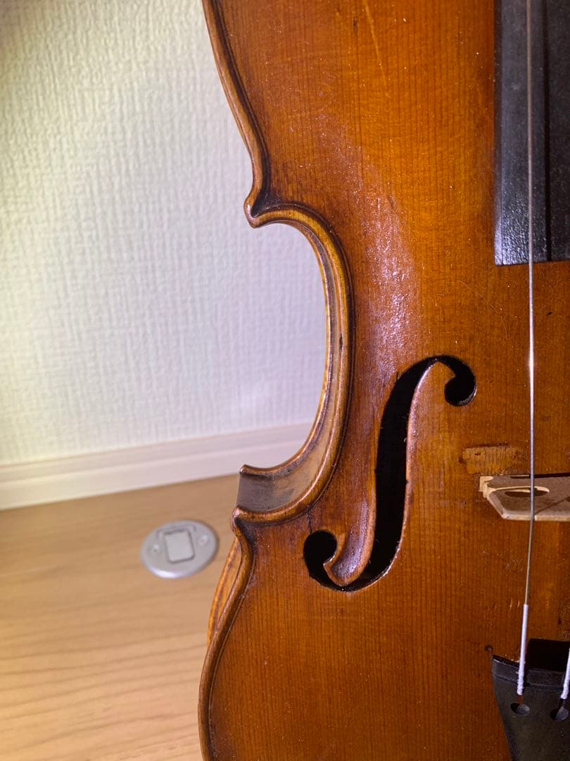 19世紀　チェコ製　4/4 バイオリン　虎杢