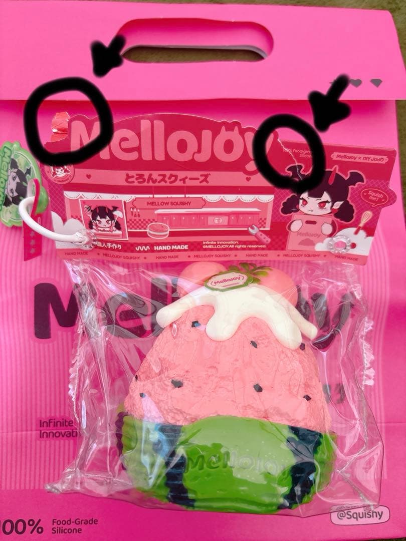 【終売レア】Mellojoy スイーツ型おもちゃ 6個セット【バラ売りは3点〜】