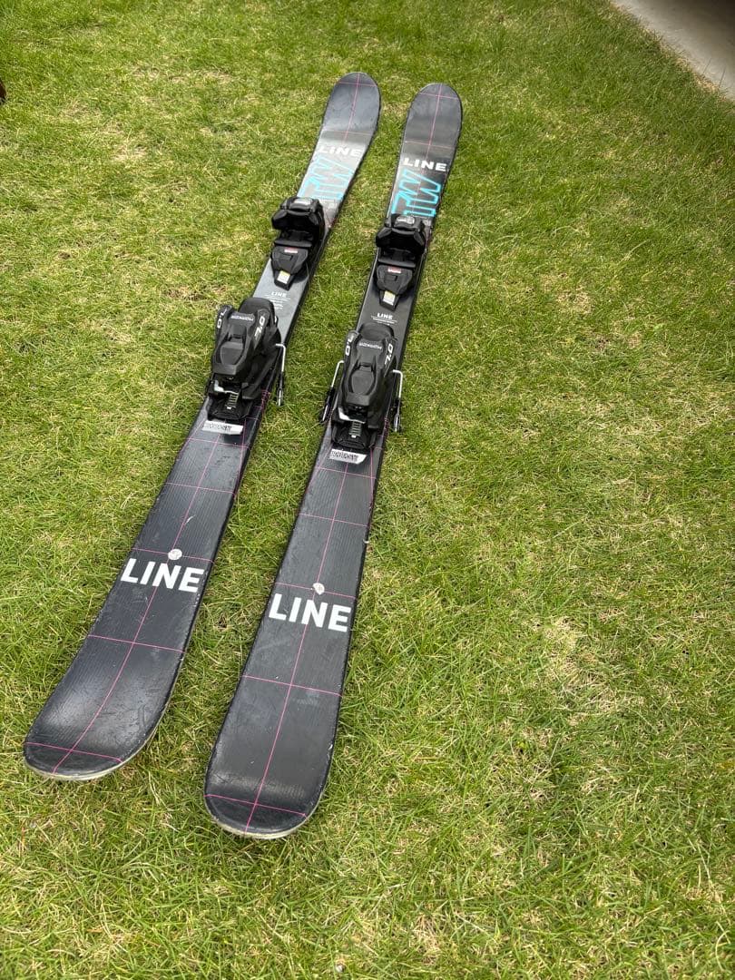 LINE TW スキー バインディング付き
