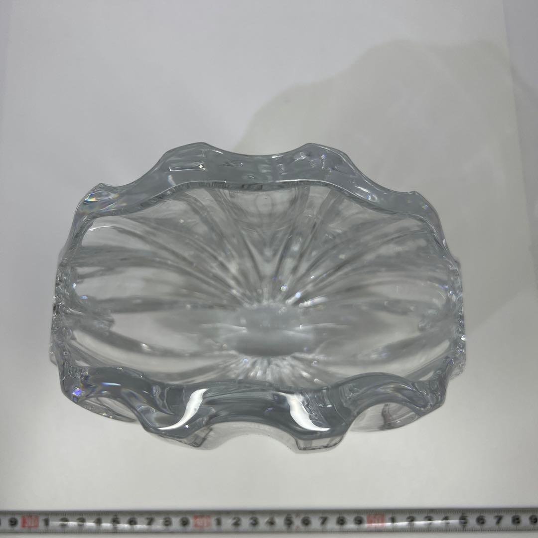 バカラ　リゴット　フラワーベース　高さ21㎝　東里7-0813①