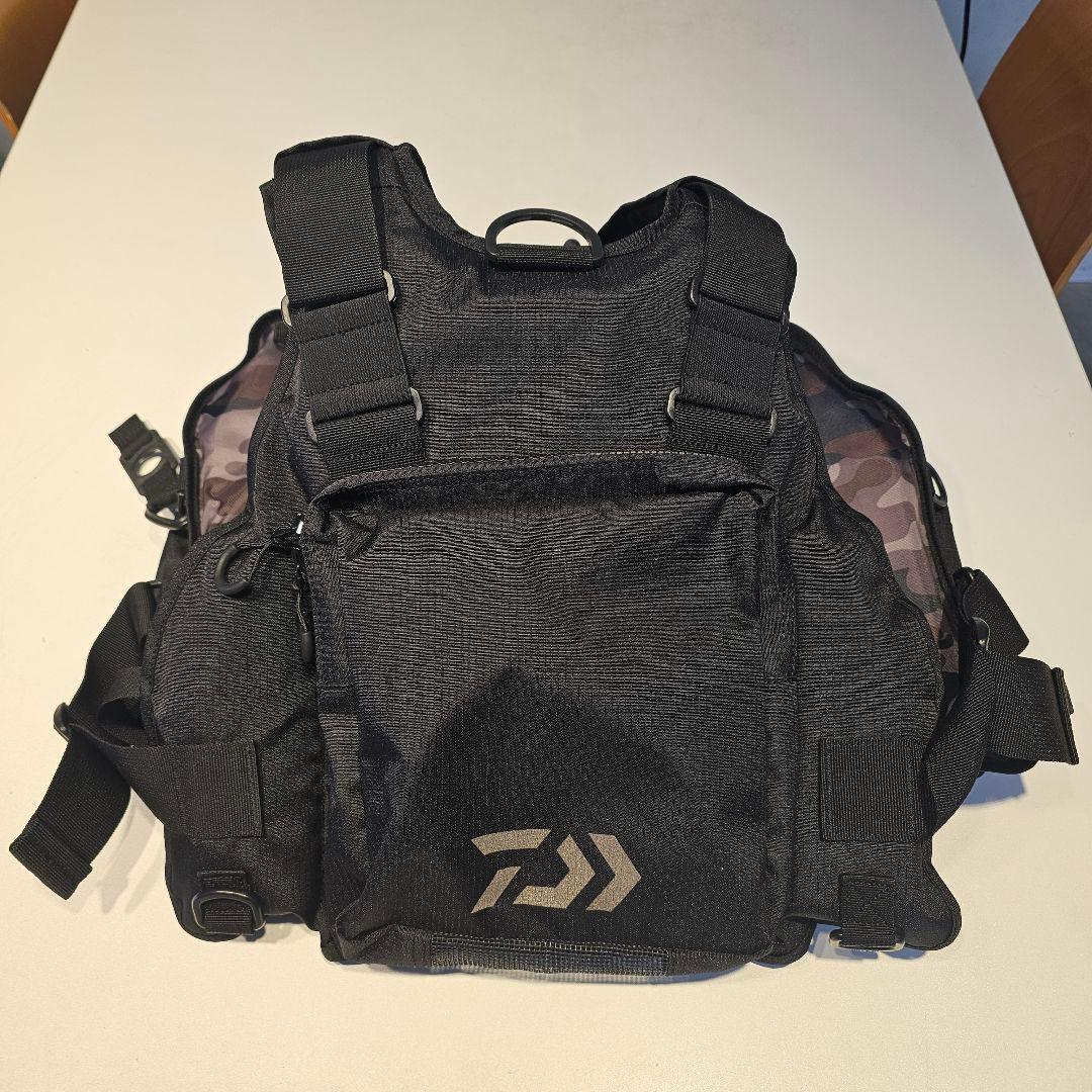 DAIWA フィッシングベスト FREE フリー DF-6206 ブラック