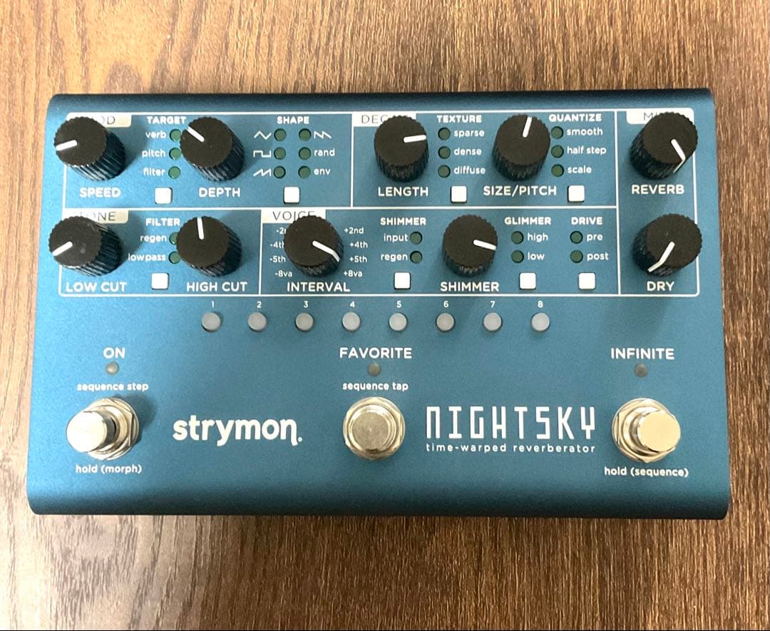 strymon NIGHTSKY タイムワープリバーブ ワンオーナー 美品