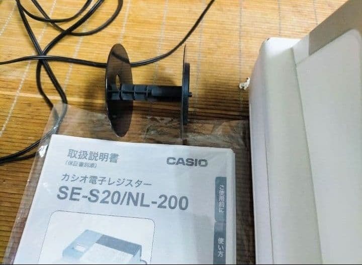 カシオレジスター　SE-S20/NL200　人気機種　送料無料　544123