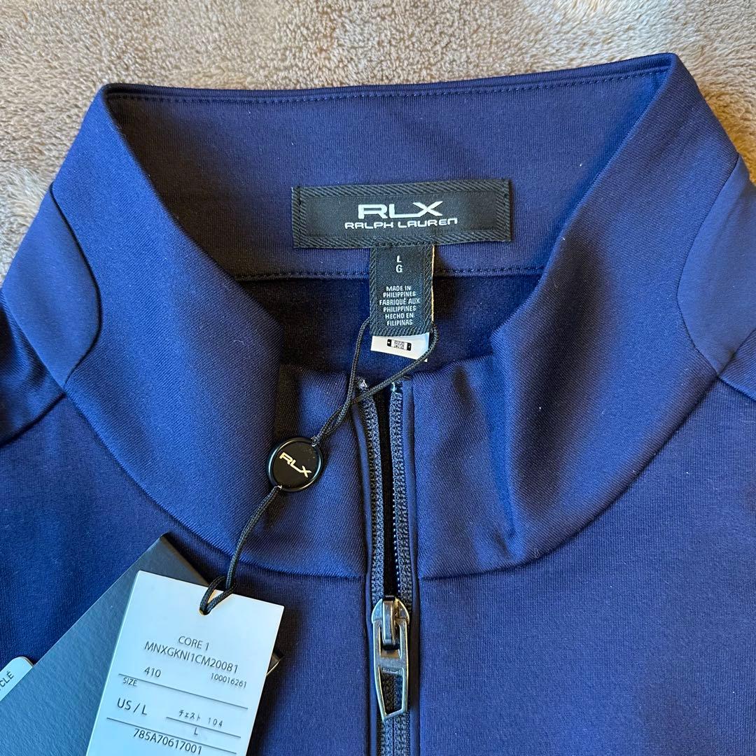 【新品未使用】RLX ラルフローレン ハーフジッププルオーバーベスト